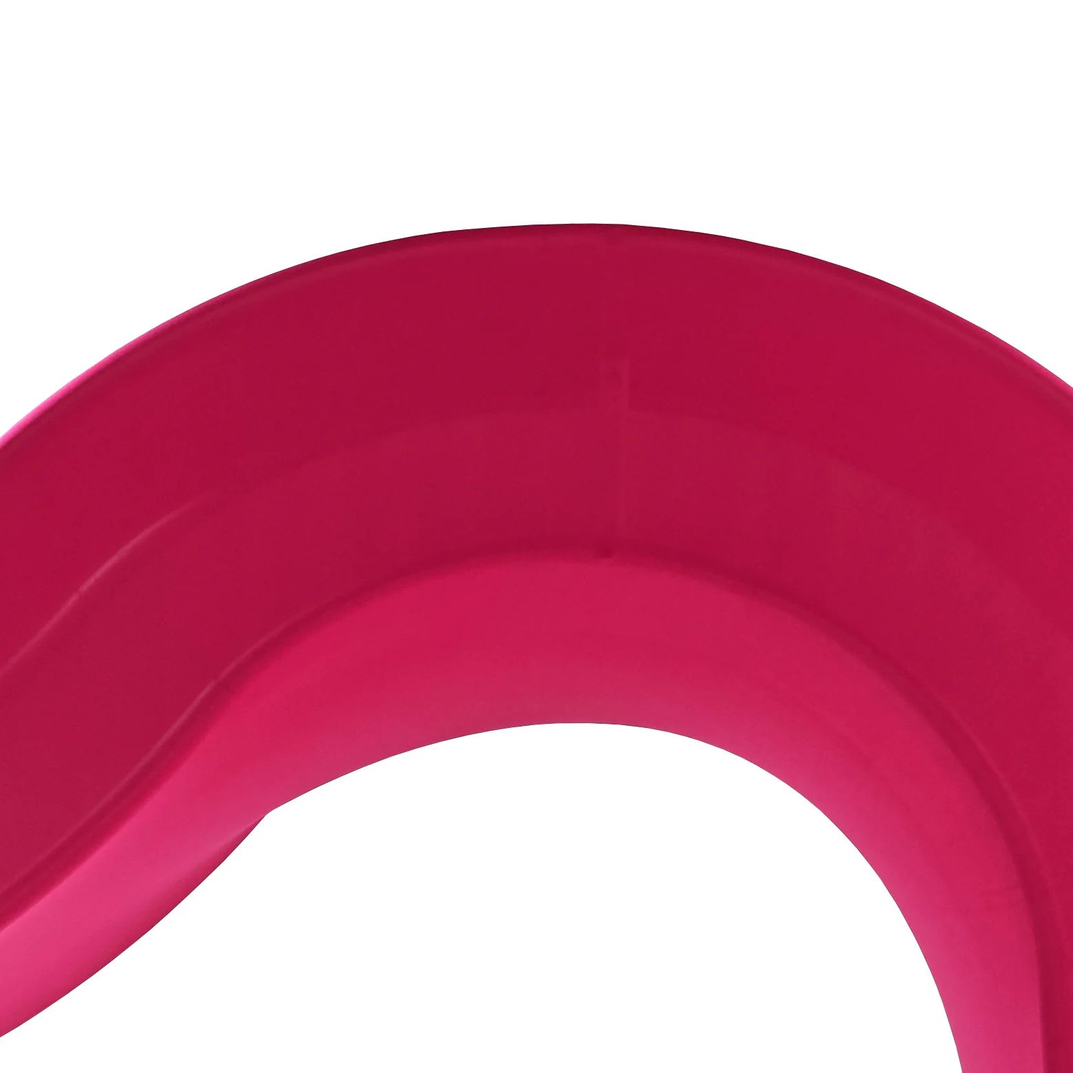 3D Curvy Wave Arch Backdrop Spandex Cover - Fuchsia - Image 3