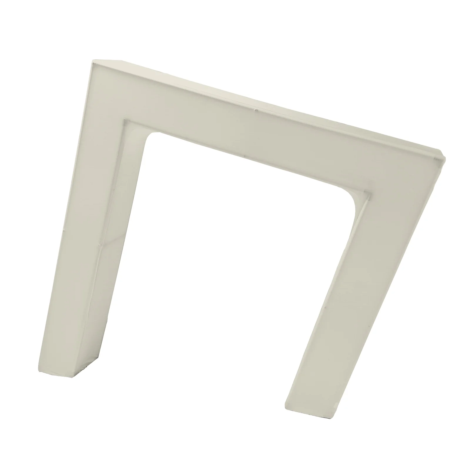 Spandex Cover for 3D Tilted Rectangular Backdrop Stand - Ivory - Image 7