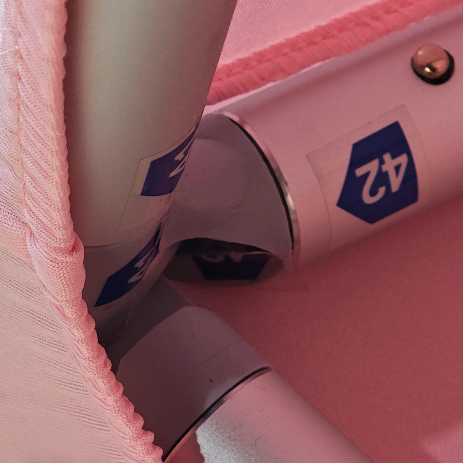 Spandex Cover for 3D Tilted Rectangular Backdrop Stand - Pink - Image 3