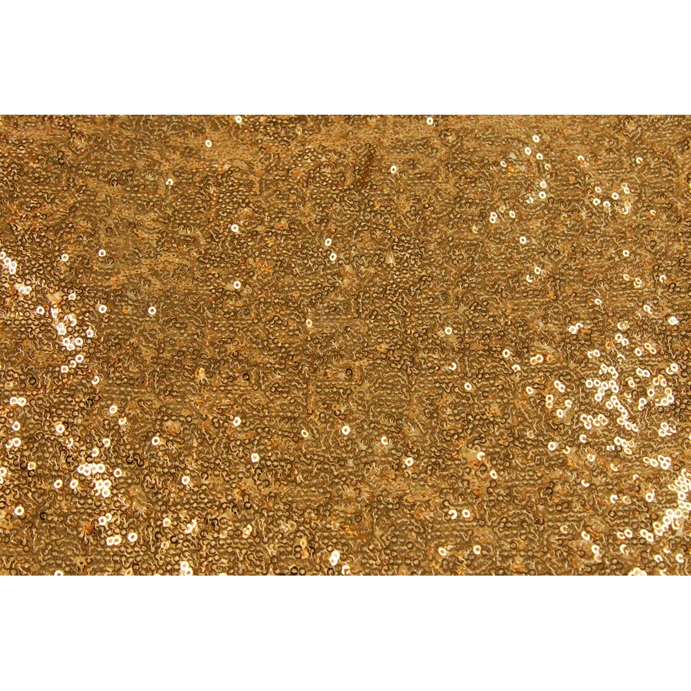 Glitz Sequin 12ft H x 52" W Drape/Backdrop panel - Gold - Image 3