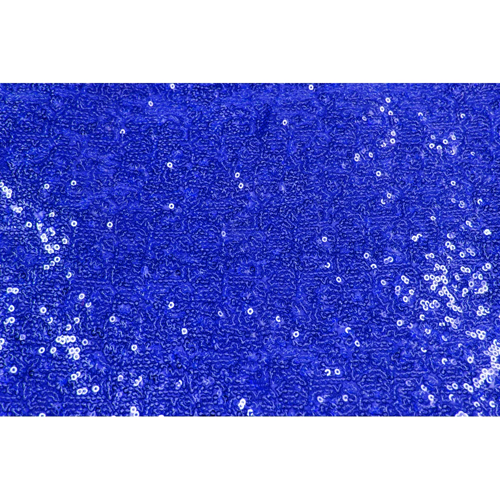 Glitz Sequin 12ft H x 52" W Drape/Backdrop panel - Royal Blue - Image 3