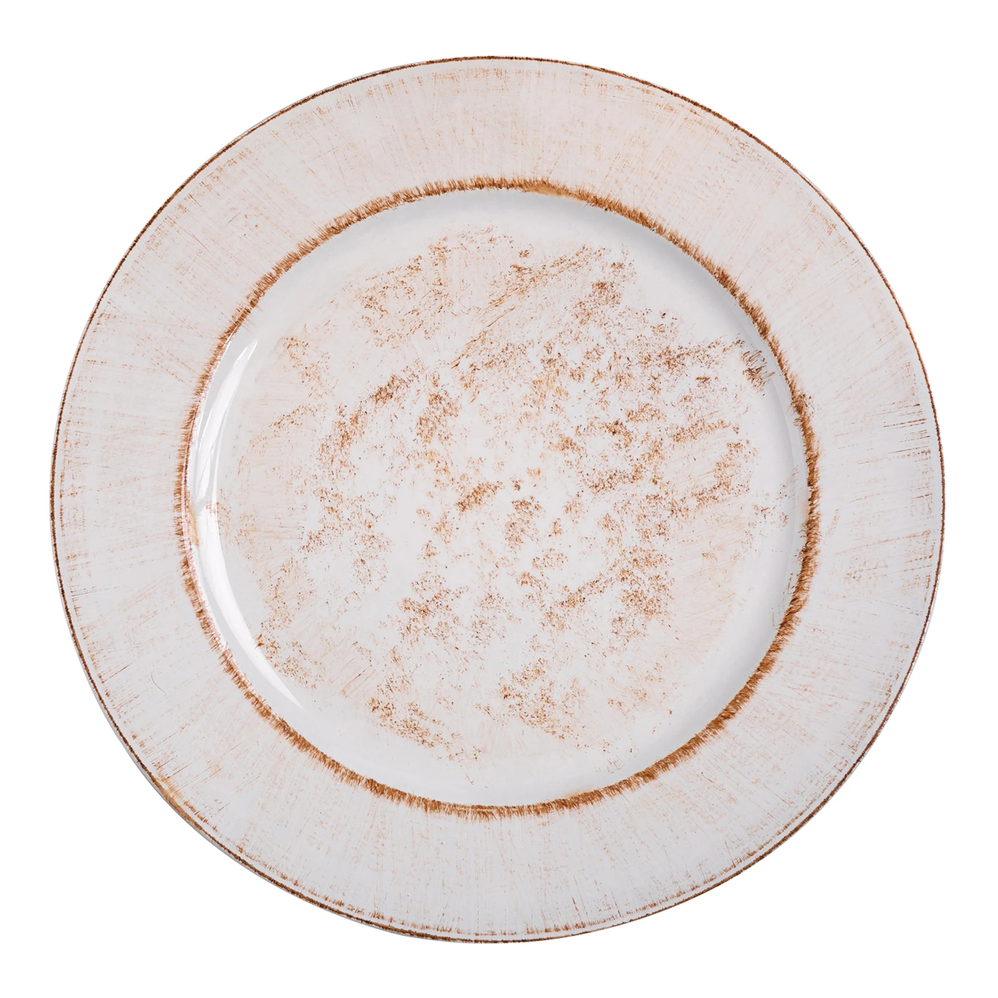Plain Round 13" Charger Plates - Rustic - Image 5