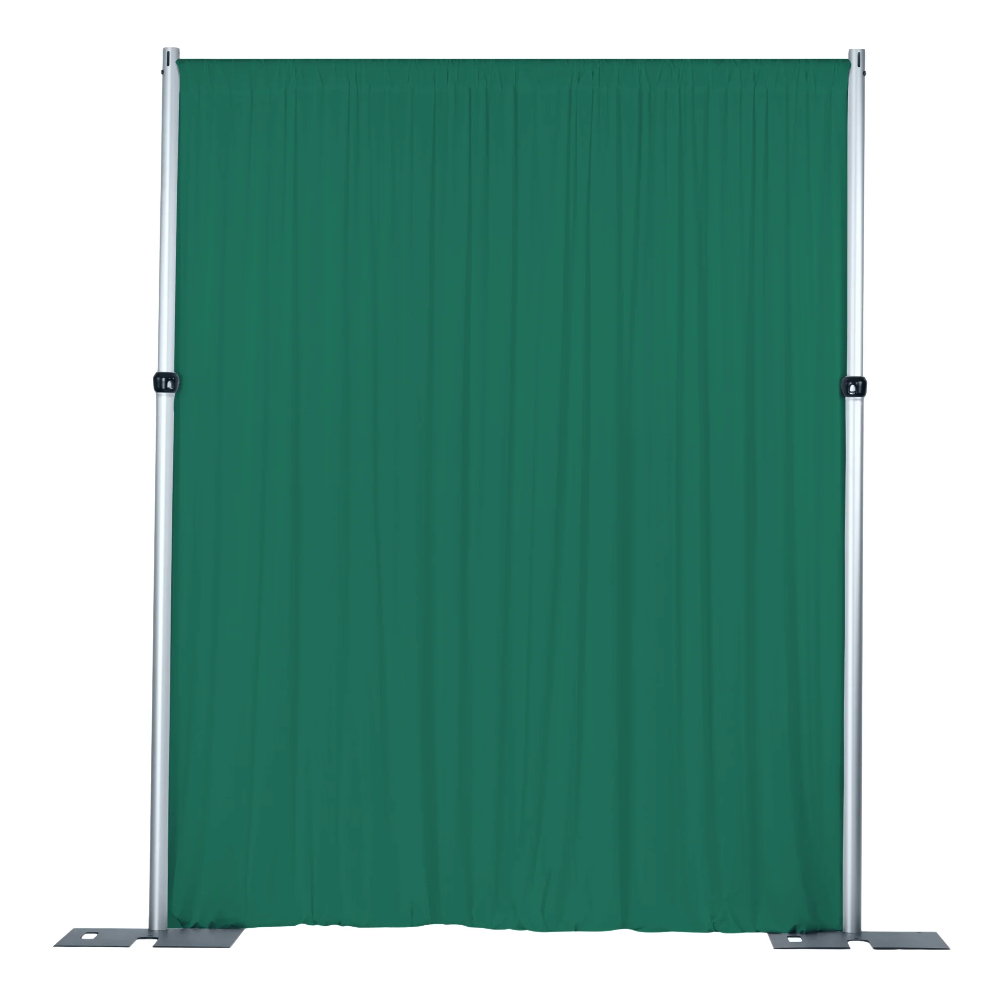 Spandex 4-way Stretch Backdrop Drape Curtain 18ft H x 60" W - Emerald Green - Image 3