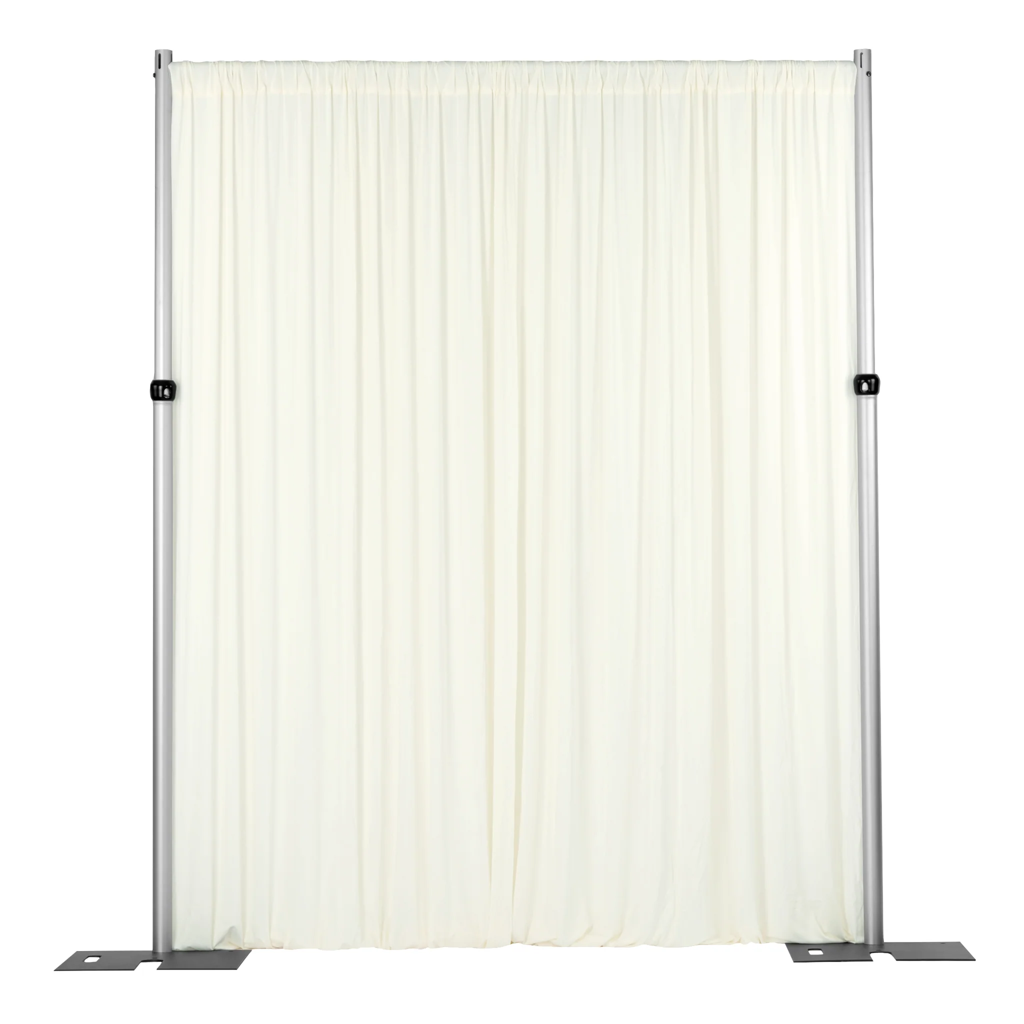 Spandex 4-way Stretch Backdrop Drape Curtain 18ft H x 60" W - Ivory - Image 3
