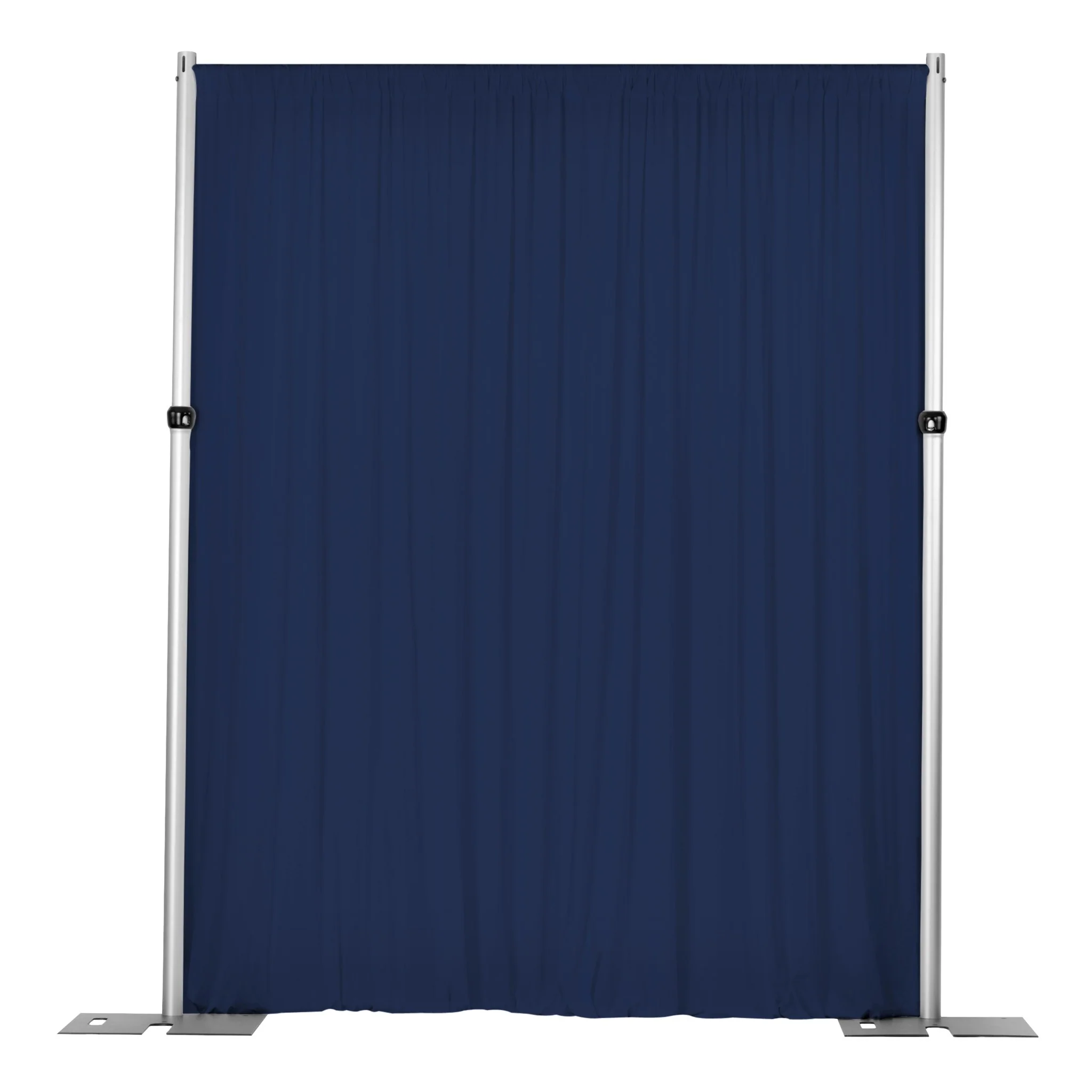 Spandex 4-way Stretch Backdrop Drape Curtain 18ft H x 60" W - Navy Blue - Image 3